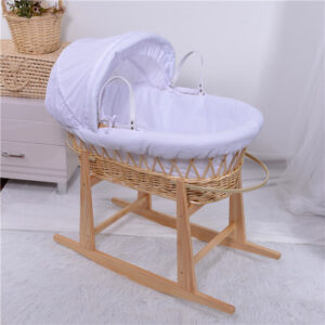 Wicker Baby Moses Basket WICKER-NL