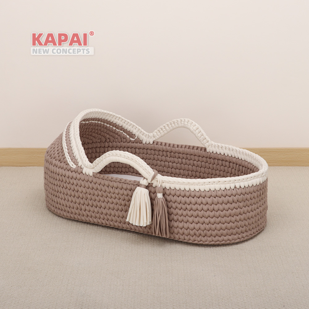 Crochet Baby Moses Basket CRO-BW