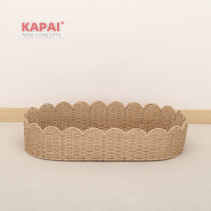 Paper Rope Baby Changing Basket C-P